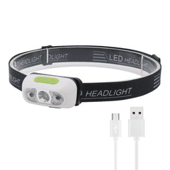 Speras B6 Headlamp Series. 100m Beam Distance [120lm] Built-in Rechargable 800mAh battery