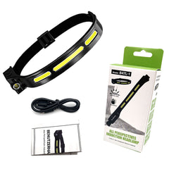 Speras B47L-1 Headlamp Series - 130m Beam Distance  [500lm] Built-in Rechargable 1200mAh Battery