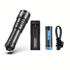 Speras BD10 Diving Flashlight - Bludive Series - 265m Beam Distance [1200lm] 21700 Rechargable Battery