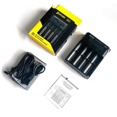 SPERAS D4S LCD Charger 21700 Charger