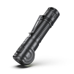 Speras M2R Right Angle Flashlight/Headlamp 125m Beam Distance [1200lm] Rechargable 18650 Battery