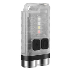 Speras V3 Black/White Mini Flashlight 100m (900lm) - Built-in 500mAh battery