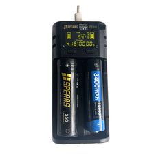 Speras ZT20 Battery Charger - USB C 5V/2A With LCD Screen.